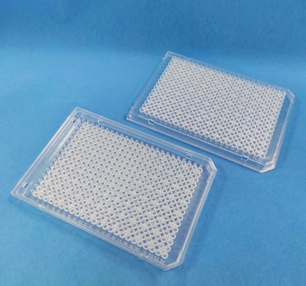 40 ul 384 well pcr plate clear pc hard shell clear pp tube